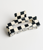 Checkered Claw Clip