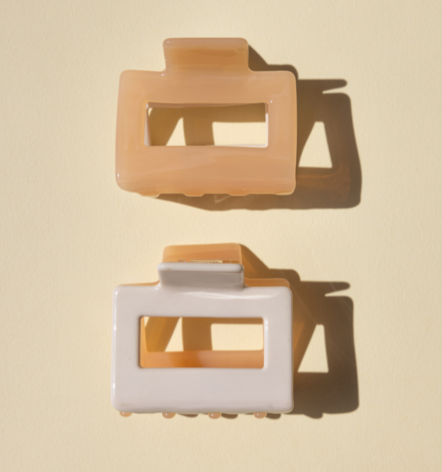 Two Tone Claw Clip