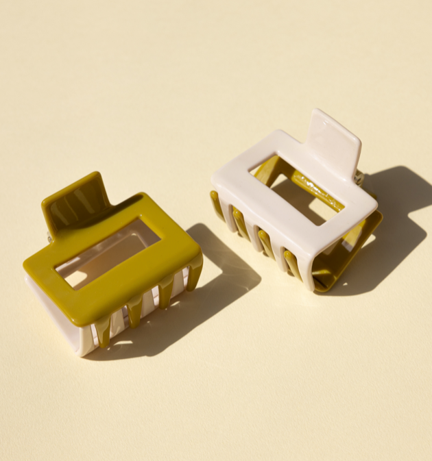 Two Tone Claw Clip