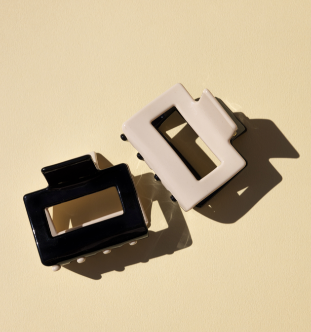 Two Tone Claw Clip