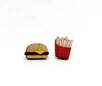 Burger & Fries Earrings