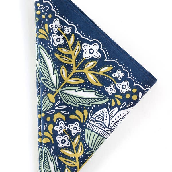 22" Amelia Bandana 017 - Blue