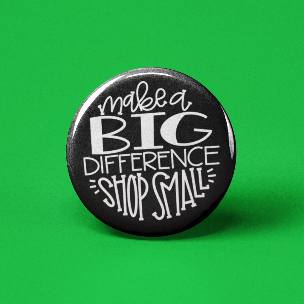 Shop Small Button