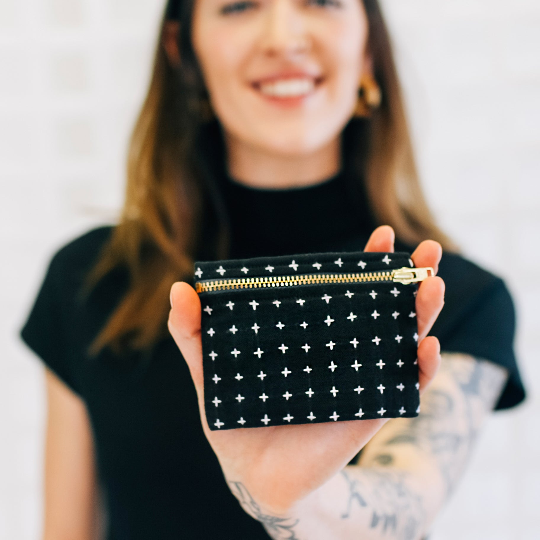 Cross-Stitch Coin Purse