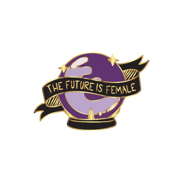 The Future is Female Lapel Pin