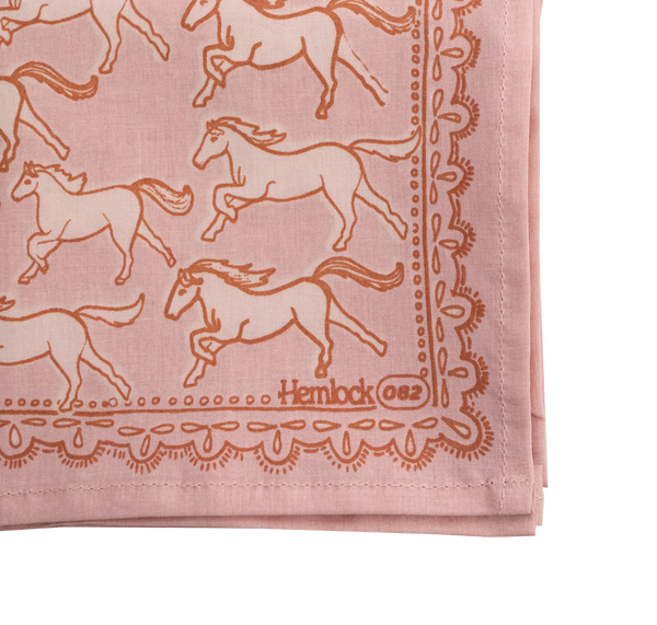 22" Horses Bandana 062