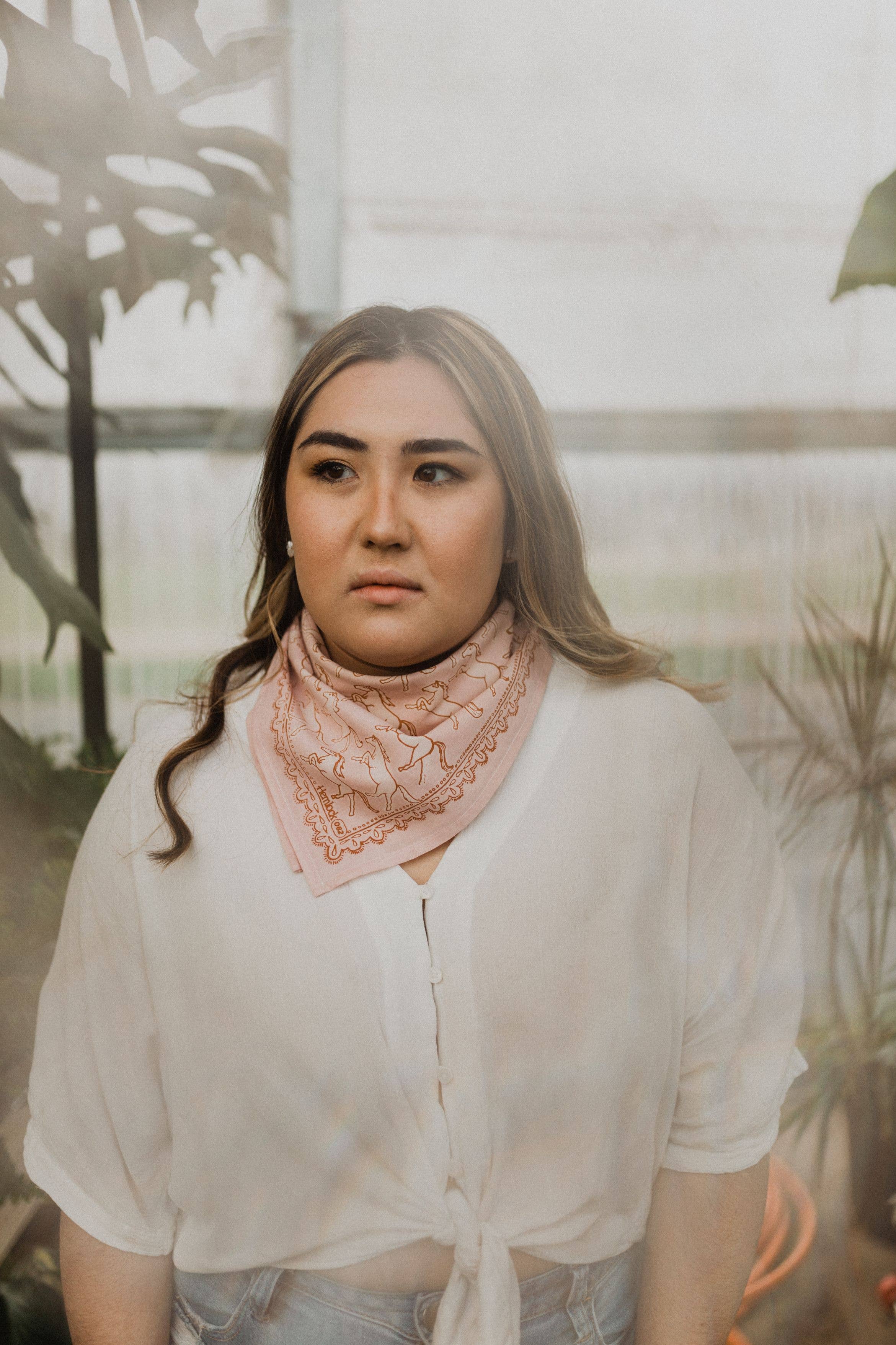 22" Horses Bandana 062