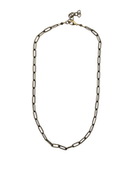 Paperclip Chain Necklace 16-18"