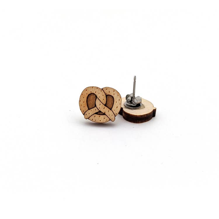 Pretzel Earrings