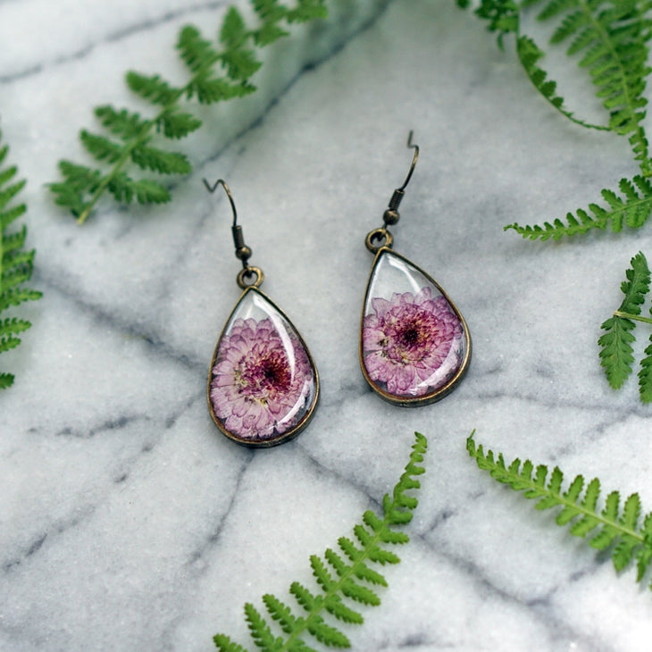 September Birth Flower Earrings